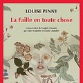 Cover Art for 9782330143183, La Faille en toute chose by Louise Penny