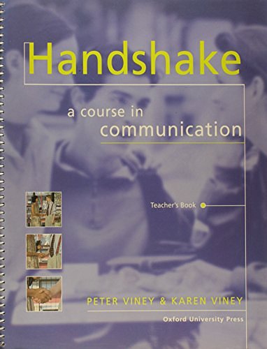 Cover Art for 9780194572217, Handshake: Teacher's Book: A Course in Communication by Peter Viney