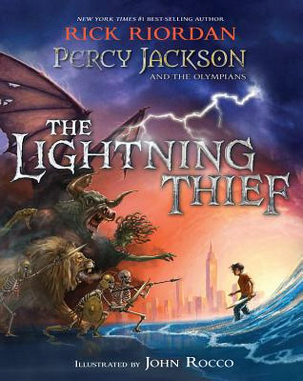 Cover Art for 9781484787786, Percy Jackson and the Olympians the Lightning Thief Illustrated Edition (Percy Jackson & the Olympians) by Rick Riordan