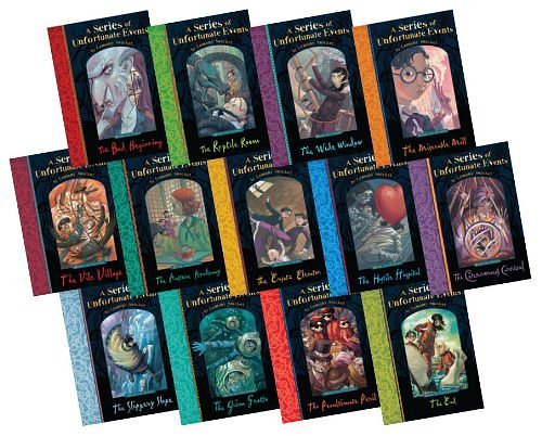 Cover Art for 9789999500043, A Series of Unfortunate Events New Cover Collection - 13 books, RRP £90.87 (The Bad Beginning; The Reptile Room; The Wide Window) by Lemony Snicket