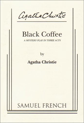 Cover Art for 9780573618857, Black Coffee by Agatha Christie