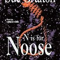 Cover Art for 9781405006538, N is for Noose by Sue Grafton