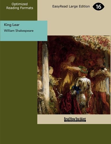 Cover Art for 9781427073815, King Lear (EasyRead Large Edition) by William Shakespeare