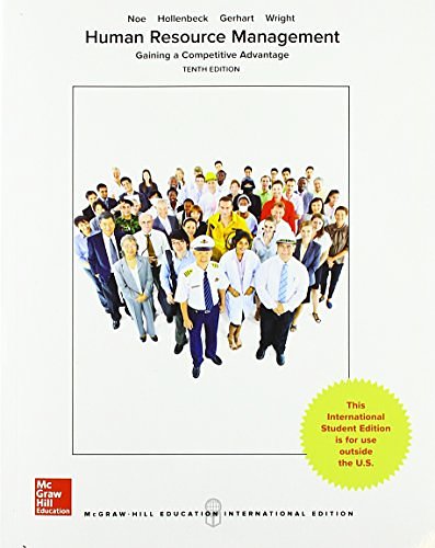 Cover Art for 9781259255069, Human Resource Management by Noe