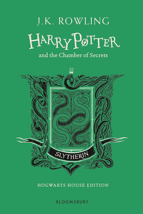 Cover Art for 9781408898116, Harry Potter and the Chamber of Secrets - Slytherin Edition by J. K. Rowling