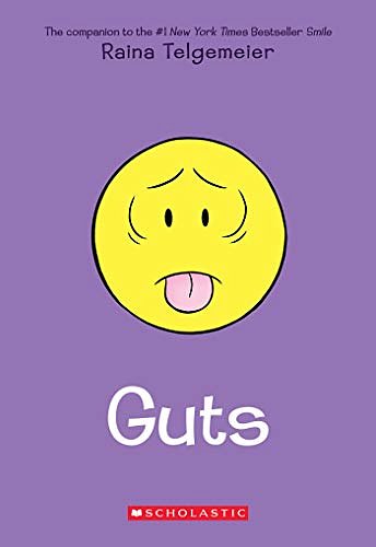 Cover Art for B07HPHCT1C, Guts by Raina Telgemeier