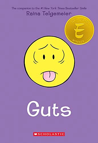 Cover Art for 9781338598599, Guts by Raina Telgemeier