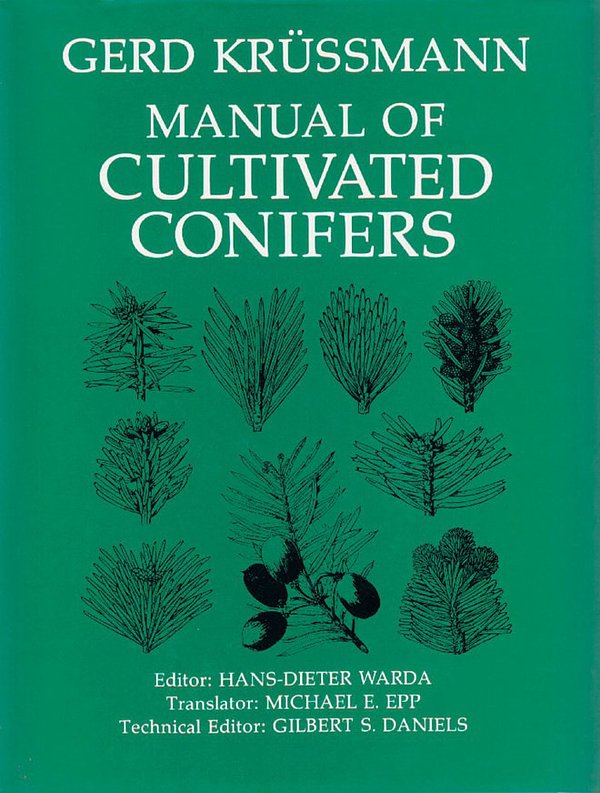 Cover Art for 9781604691115, Manual of Cultivated Conifers by Gerd Krussmann
