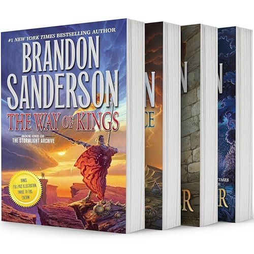 2 editions of Brandon Sanderson The Stormlight Archive Series 4 Books Collection Set (The Way of Kings, Words of Radiance, Oathbringer, Rhythm of War) by Brandon Sanderson