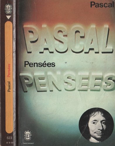 Cover Art for 9782253004301, Pensées by Blaise Pascal