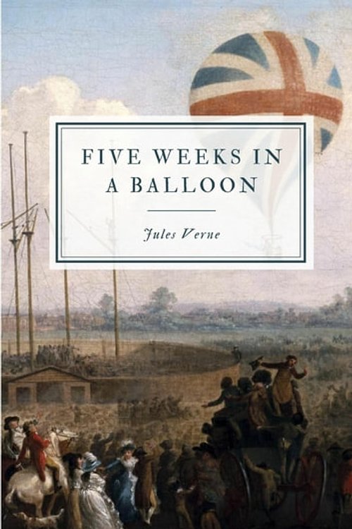 Cover Art for 9781087869209, Five Weeks in a Balloon by Jules Verne