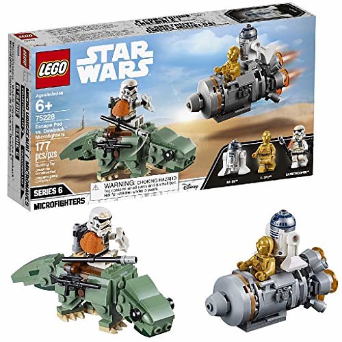 Cover Art for 5702016370379, Escape Pod vs. Dewback Microfighters Set 75228 by LEGO