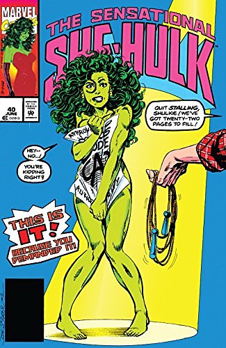 Cover Art for B01MSJ1N5V, Sensational She-Hulk (1989-1994) #40 by John Byrne