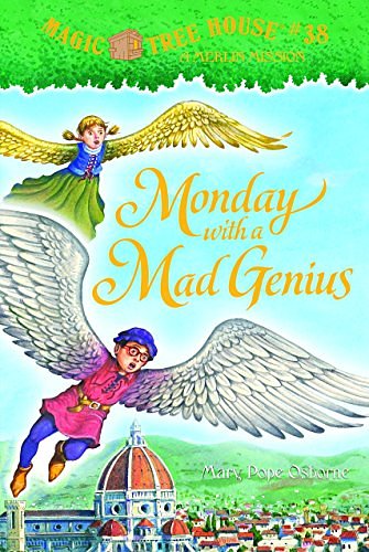 Cover Art for 9780375837296, Magic Tree House 38: Monday With A Mad Genius by Mary Pope Osborne