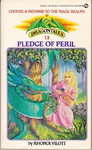 Cover Art for 9780451136275, Pledge of Peril (Dragontales #13) by Rhondi Vilott