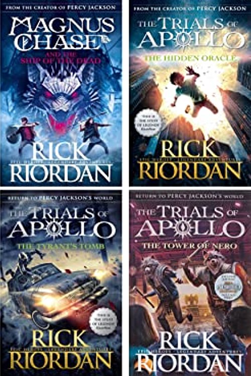 Cover Art for 9789124219840, Trials of Apollo & Magnus Chase Series 8 Books Collection Set By Rick Riordan by Rick Riordan