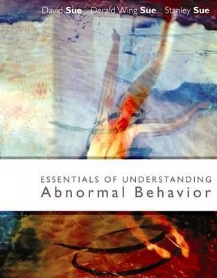 Cover Art for 9780618376339, Essentials of Understanding Abnormal Behavior: Brief by Derald Wing Sue