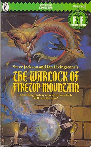 Cover Art for 9780140315387, Warlock of Firetop Mountain by Steve Jackson, Ian Livingstone