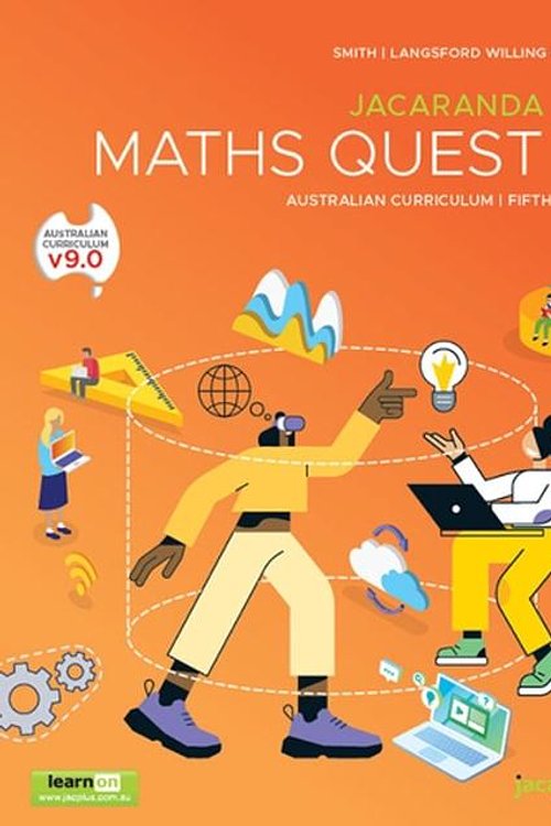 Cover Art for 9781394194179, Jacaranda Maths Quest 8 Australian Curriculum, 5e learnON and Print by Smith, Catherine, Langsford-Willing, Beverly