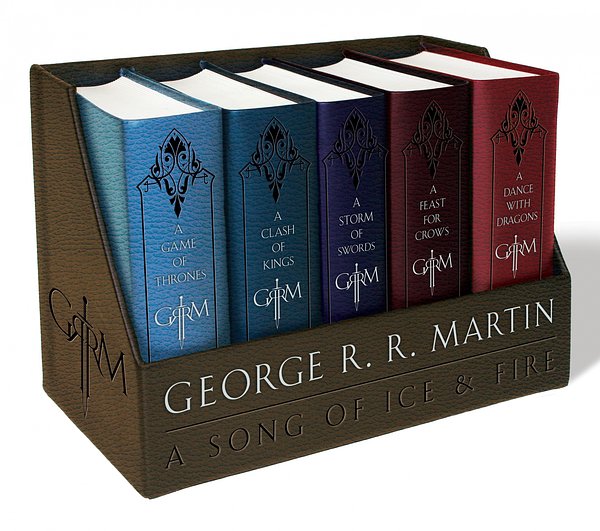 Cover Art for 9781101965481, George R. R. Martin's a Game of Thrones Boxed Set: A Game of Thrones / a Clash of Kings / a Storm of Swords / a Feast for Crows / a Dance With Dragons (Song of Ice and Fire) by George R. R. Martin