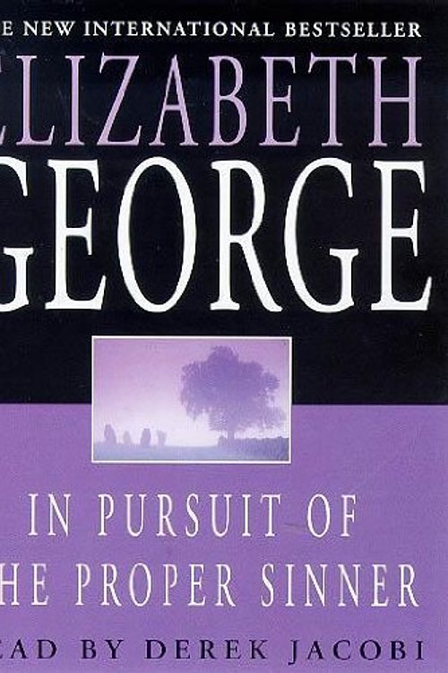 Cover Art for 9781859989791, In Pursuit of the Proper Sinner by Elizabeth George