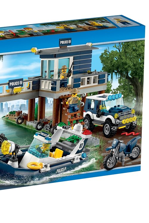 Cover Art for 5702015350587, Swamp Police Station Set 60069 by Lego