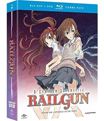 Cover Art for 0704400014116, A Certain Scientific Railgun: Season 1  [Blu-ray] by Funimation-Uni Dist Corp