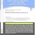 Cover Art for 9781337096591, Mindtap Economics, 1 Term (6 Months) Printed Access Card for Mankiw's Principles of Macroeconomics, 8th by University N Gregory Mankiw