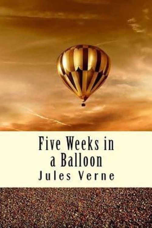 Cover Art for 9781981115266, Five Weeks in a Balloon by Jules Verne