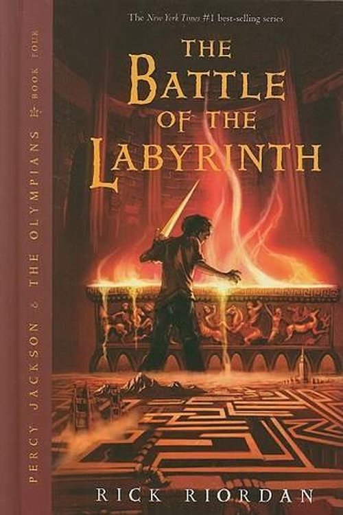 Cover Art for 9781410410184, The Battle of the Labyrinth by Rick Riordan