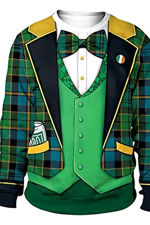 Cover Art for 9786041063167, Aiyiya St.Patrick's Day Hoodies 3D Printing Unisex Funny Sweatshirts Pullover (L, A1) by Cressida Cowell