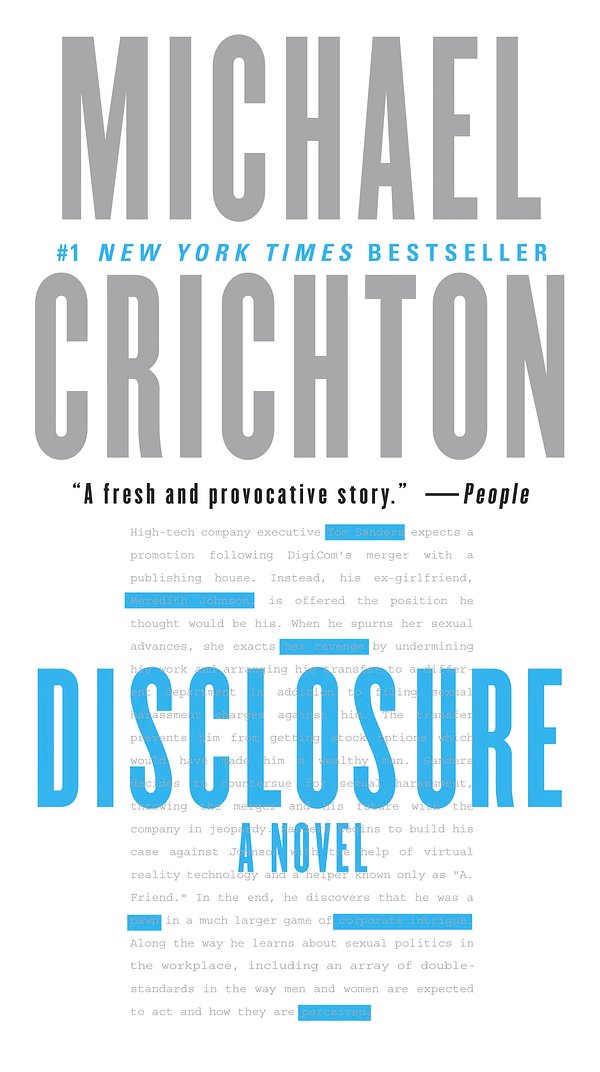 Cover Art for 9780345539007, Disclosure by Michael Crichton