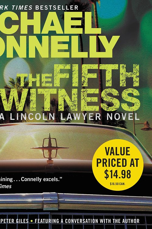 Cover Art for 9781611136951, The Fifth Witness by Michael Connelly