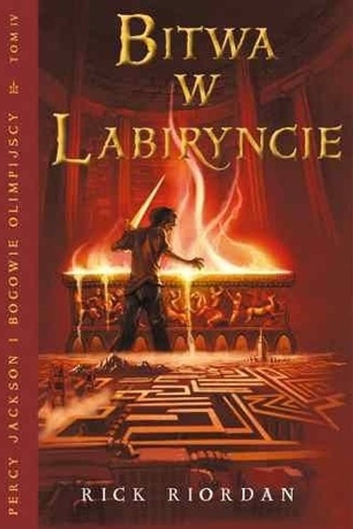 Cover Art for 9788362170036, Bitwa w Labiryncie Tom 4 by Rick Riordan