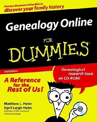 Cover Art for 9780764505430, Genealogy Online by Matthew L. Helm, April Leigh Helm