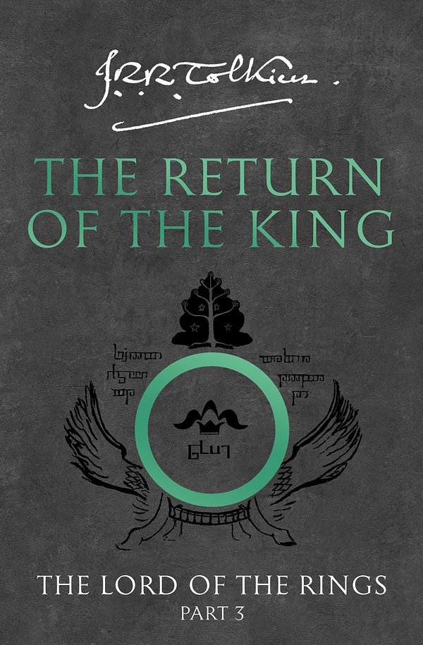 50 editions of Lord Of The Rings by J R R Tolkien