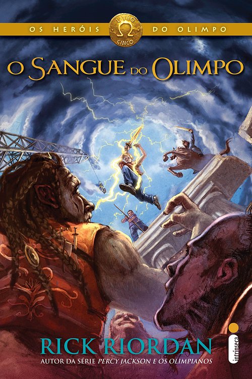 Cover Art for 9788580575965, O sangue do Olimpo by Rick Riordan