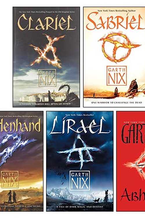 Cover Art for 9789123472000, The Old Kingdom Series Books (1-5) Collection Set By Garth Nix (Sabriel, Lirael, Abhorsen, Clariel & Goldenhand) by Garth Nix