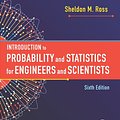 Cover Art for 9780128177471, Introduction to Probability and Statistics for Engineers and Scientists by Sheldon M. Ross