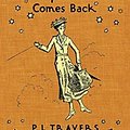 Cover Art for 9784871879941, Mary Poppins Comes Back by P. L. Travers