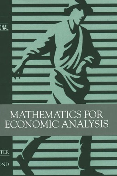Cover Art for 9780131121607, Mathematical Analysis for Economists by Knut Sydsaeter