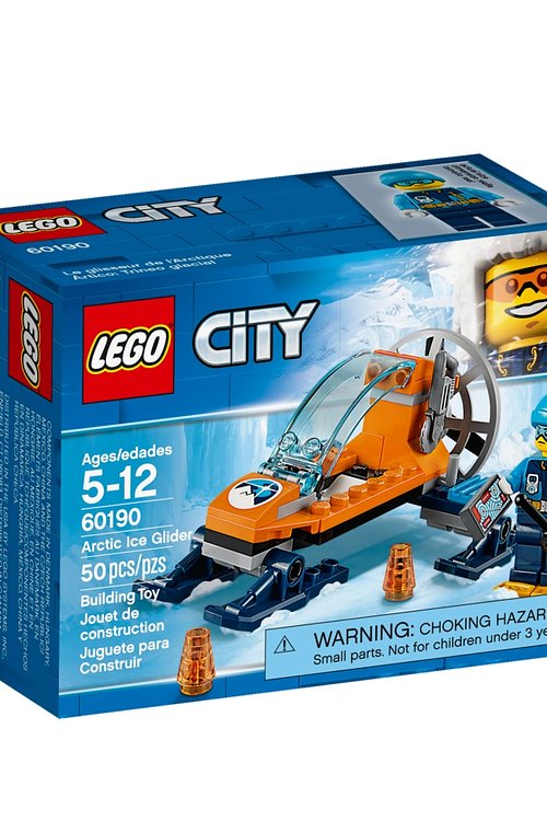 Cover Art for 5702016108781, Arctic Ice Glider Set 60190 by LEGO