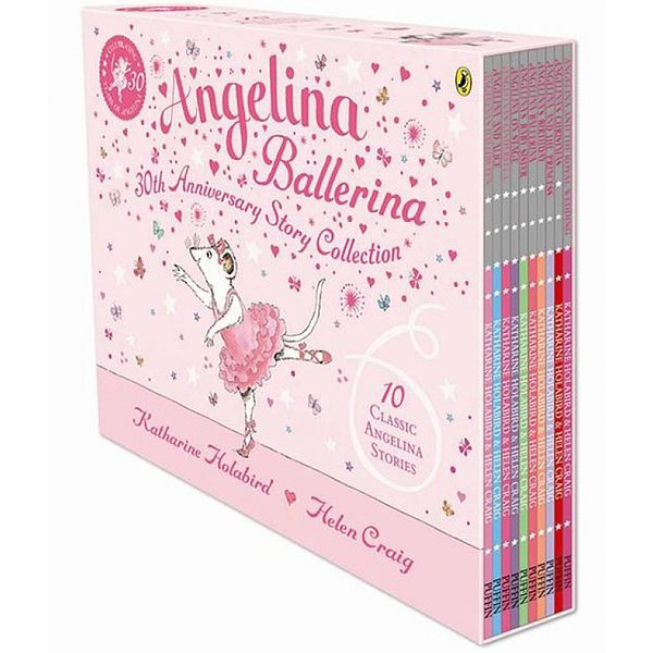 Angelina Ballerina 10 Books Box Set Angelina Ballerina Book Set of