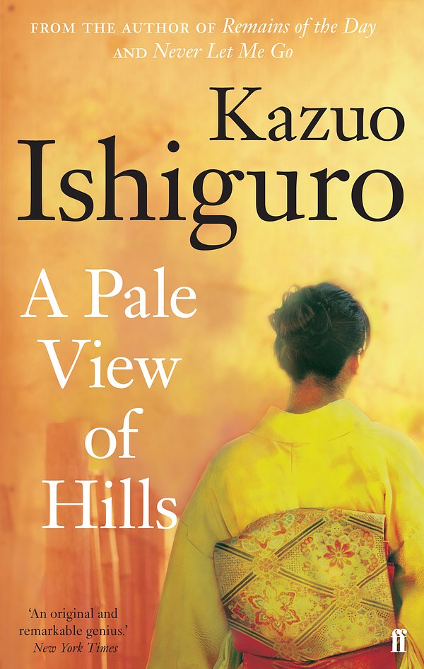 Cover Art for 9780571258253, A Pale View of Hills by Kazuo Ishiguro