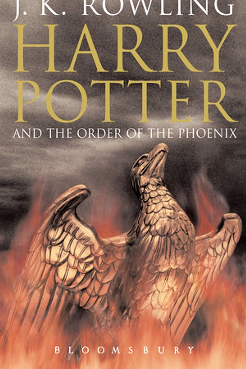 Cover Art for 9780747569404, Harry Potter & the Order of the Phoenix (adult edn) by J.k. Rowling