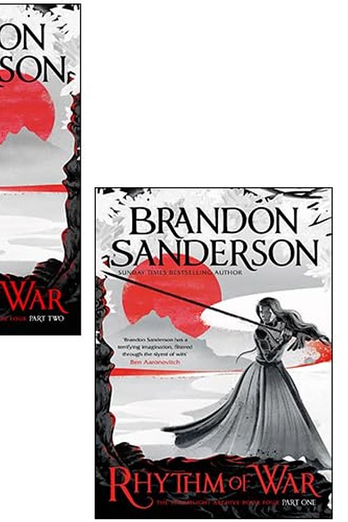 Cover Art for 9789124277840, Brandon Sanderson 2 Books Collection Set (Rhythm of War Part One, Rhythm of War Part Two) by Brandon Sanderson