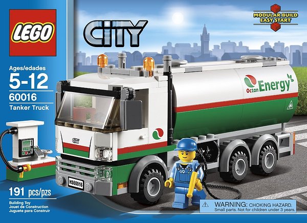 Cover Art for 0673419187978, Tanker Truck Set 60016 by LEGO