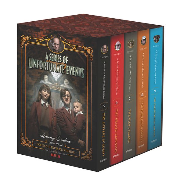 2 editions of A Series of Unfortunate Events #5-9 Netflix Tie-in Box Set by Lemony Snicket