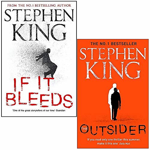 Stephen King Collection 2 Books Set (If It Bleeds [Hardcover], The Outsider)