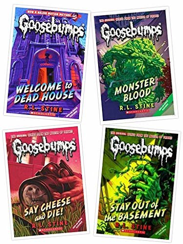 Cover Art for 9780590507066, Goosebumps Boxed Set Welcome to Dead House Stay Out of the Basement Monster Blood Say Cheese and Die No 1 by R. L. Stine